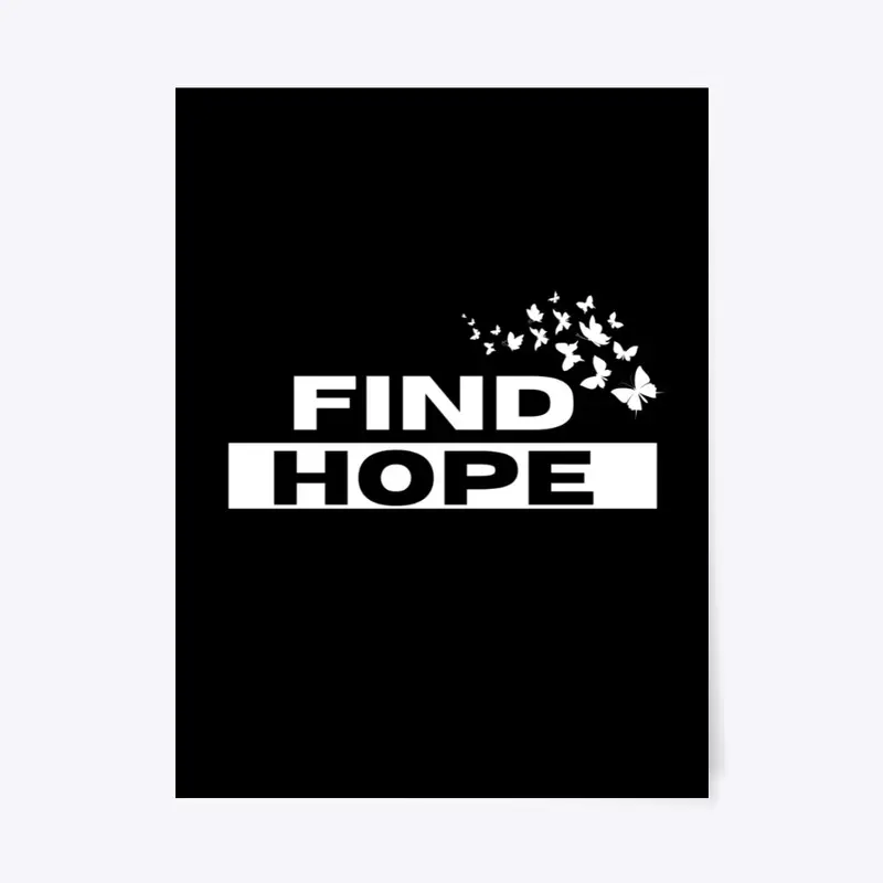 Poetry Clothing: Find Hope